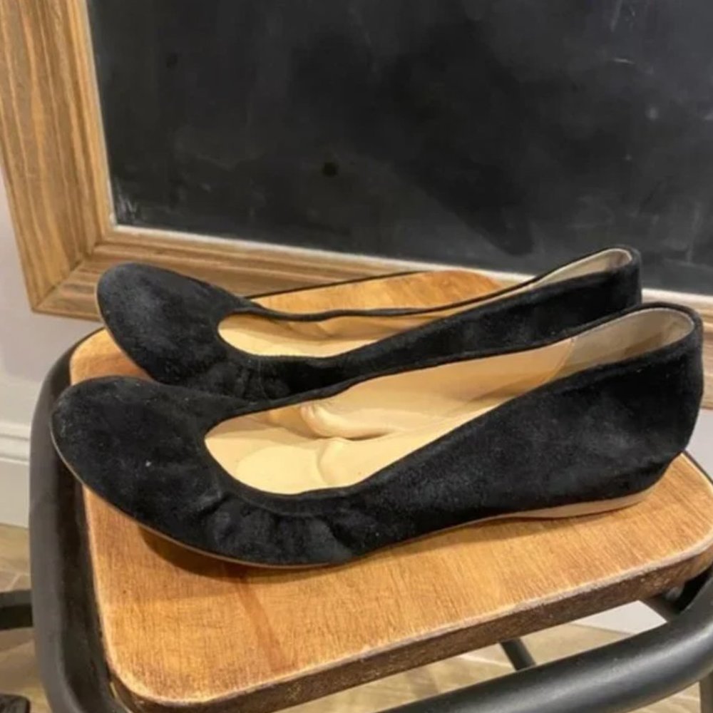 J Crew Classic suede leather cece ballet flats 8, A Meghan Markle Favorite - Picture 4 of 4